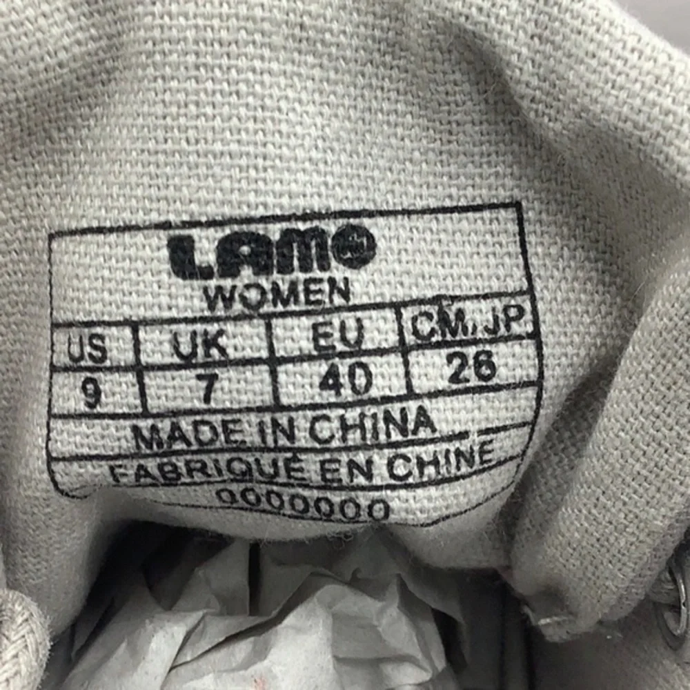 LAMO Gray Lyla canvas Sneakers